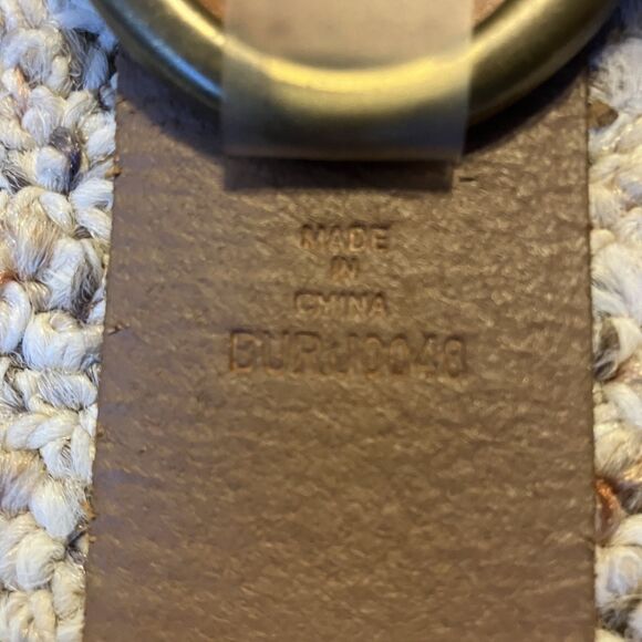 Lucky Brand Womens Genuine Leather Belt Size XS 30" Brown Floral Western Boho - Picture 7 of 12